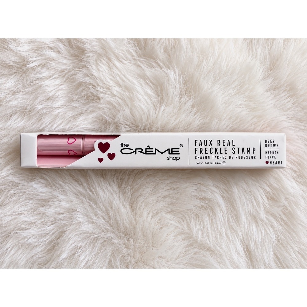 The Crème Shop Faux Real Freckle Stamp – Black Heart – New